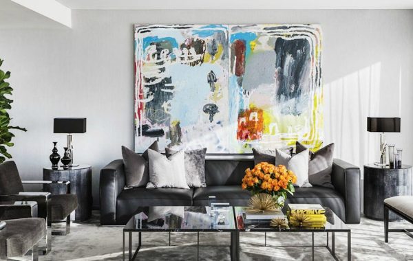 How To Style Art Above Your Living Room Sofa