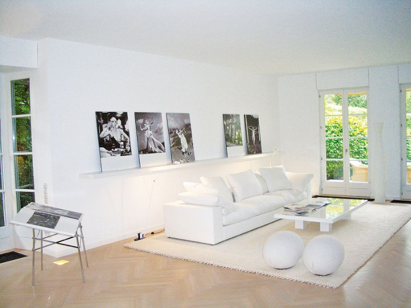 The Best Interior Designers of Germany, silvestrin design white living room