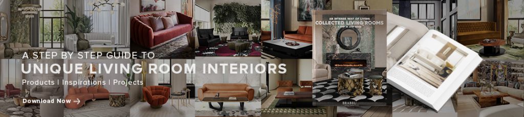 Banner of the step by step guide to unique living room interiors: produts, inspirations and projects.